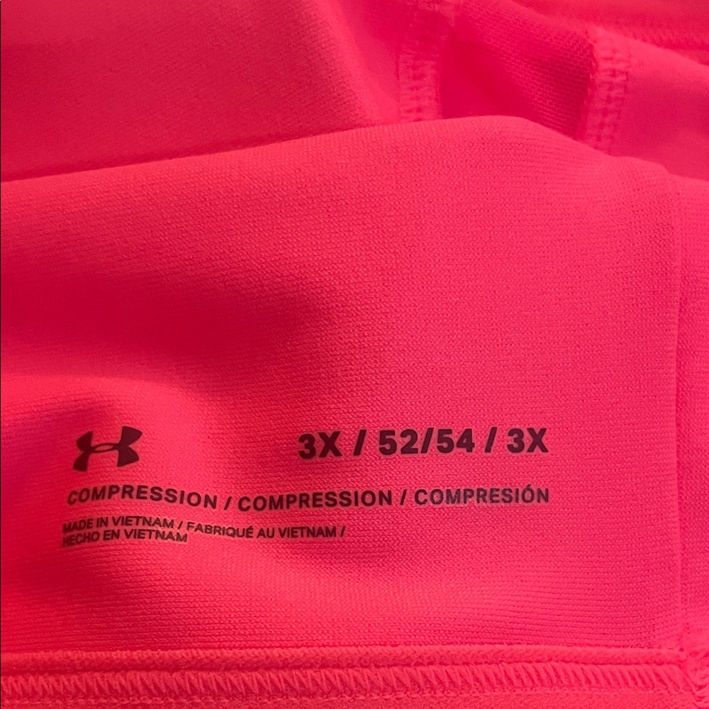 Under Armour Neon Pink Crossback Sports Bra - Picture 3 of 3